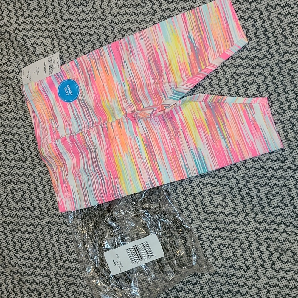 NWT Capri Ultra Bright Leggings 18-24M